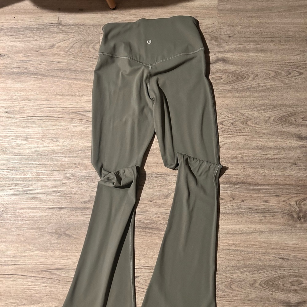 Lululemon Grey Align Flare Leggings
